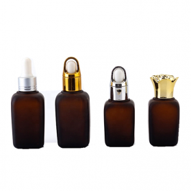 15ml 30ml 50ml Amber Color Glass Essential Oil Bottle