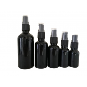 Black Color Glass Essential Oil Bottle
