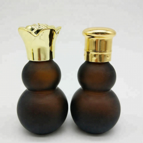 Amber Color Glass Essential Oil Bottle
