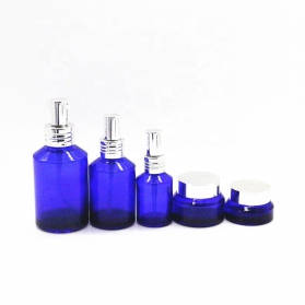 30g 50g Cream Jar Glass Set Bottle