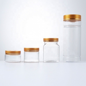 30ml 50ml 100ml 200ml 300ml 500ml Pet Plastic Food Grade Bottle