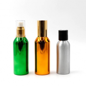 50ml 100ml Aluminum Bottle With Sprayer