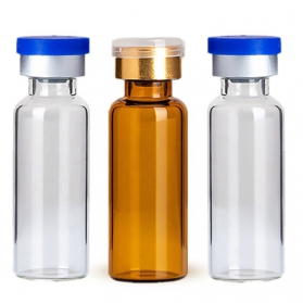 5ml Amber Clear Glass Bottle With Orifice Reducer Cap