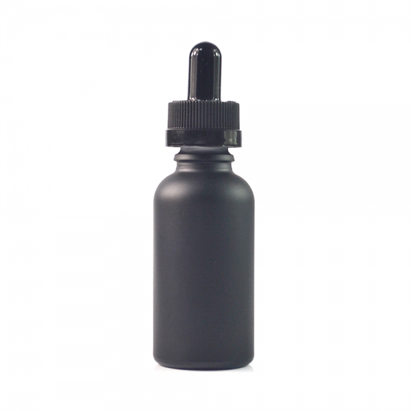 Black Color Glass Essential Oil Bottle