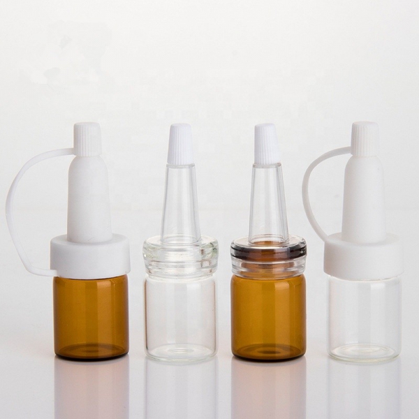 2ml 3ml 5ml 7ml 10ml Clear Amber Vial Glass Bottle