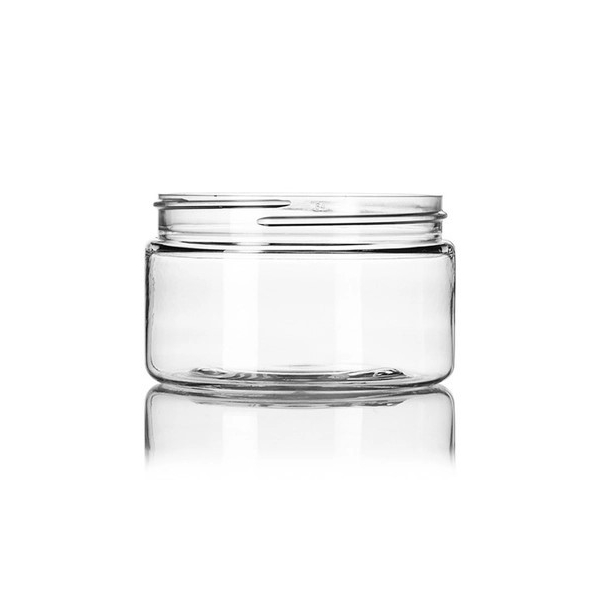4OZ Clear Pet Plastic Single Wall Jar With 70-400 Neck Finish